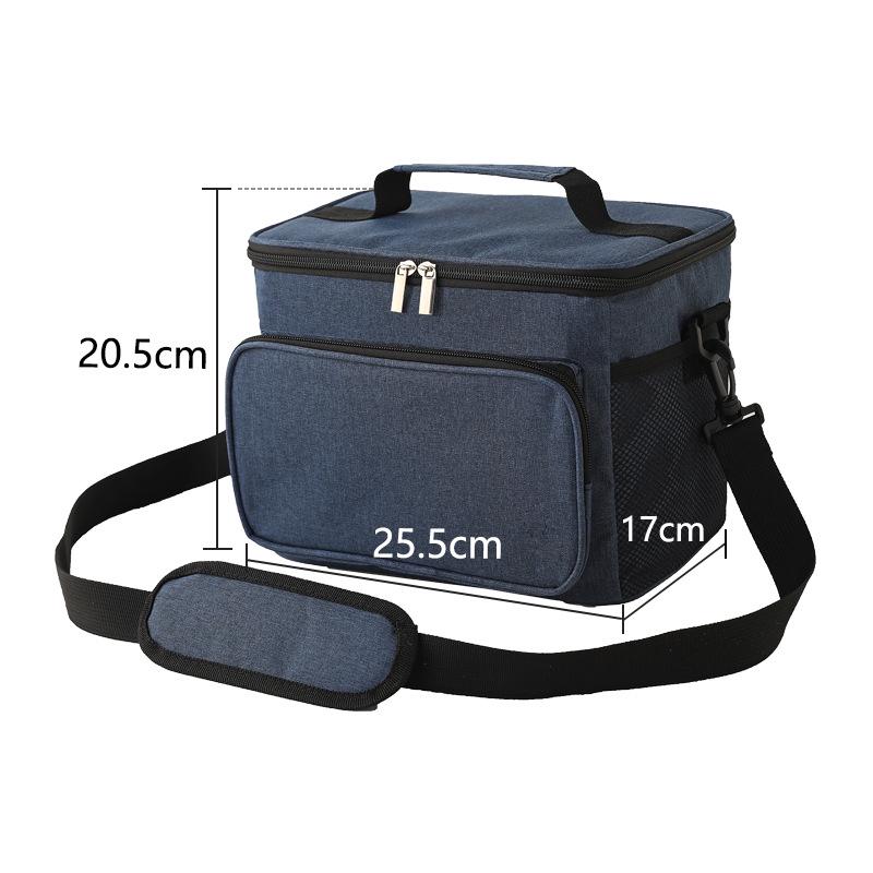 Large Waterproof Insulated Picnic Bag - Oxford Cloth, Portable, Thickened for Outdoor Use