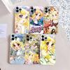 Classic Anime C-Candy C-Candy Transparent Phone Case For IPhone 16 15 14 13 12 11 Pro Max Plus Soft Cover