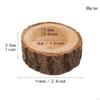 10 Pack Wooden Tea Light Candle Holders for Birthday Prayer Housewarming Party Taper Candles