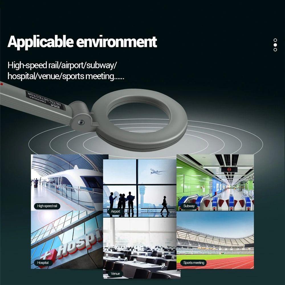 Alarm Metal Scanner High Sensitivity Security Checker Professional Metal Detector  Airport