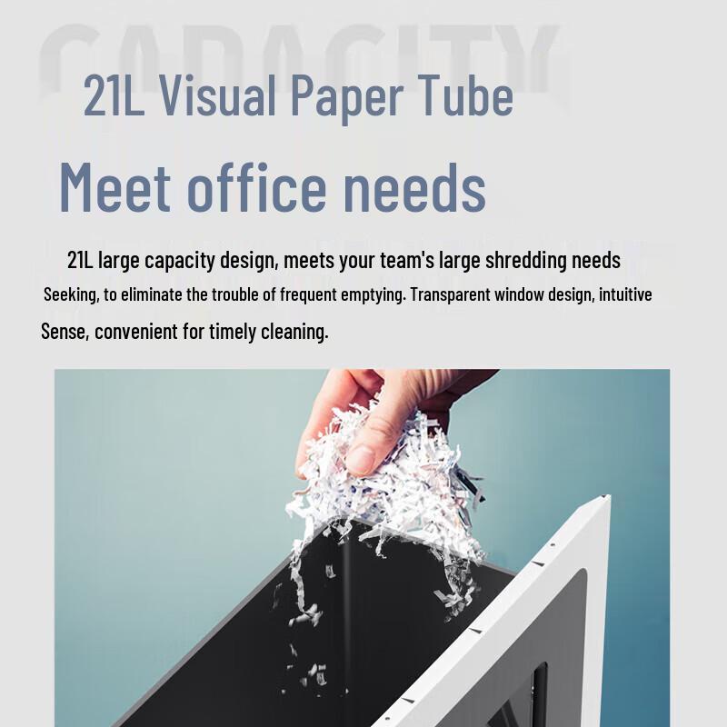 Deli 9914 Multi-Function Office Paper Shredder CN plug (adapter included)