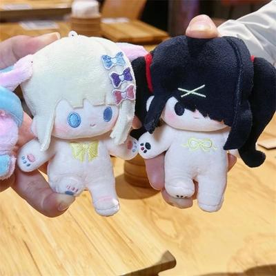 10Cm Needy Girl Overdose Plush Keychain Rain Omgkawaiiangel Ame-Chan Cotton Doll Soft Fluffy Pendant For Bag Decor Gift Girl