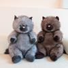 Siamese Cat Plush Toy - Soft Fluffy Stuffed Kitten Doll Realistic Furry Animal Sofa Home Decor Birthday Gift For Women Girls