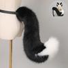 Anime Animal Tail Cosplay Costumes Props Cat Fox Plush Tails Role Play Halloween Party Kawaii Accessories