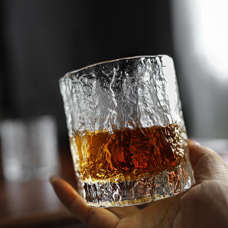 Whiskey Glasses Old Fashioned Cups Cocktail Rocks Glasses With Coasters And Luxury Box Crystal Tumblers For Scotch Bourb