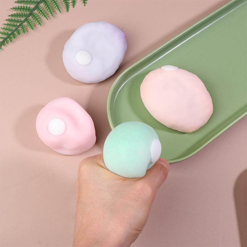 Squeeze Table Toys Plasticity Ice Skin Super Soft Ultra-Thin Feel Sticky Ball Light Squeez Stress Relieving Toy