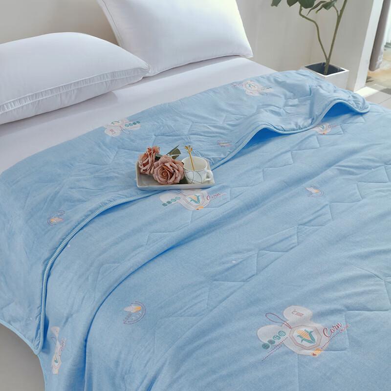 POCHME Lightweight Summer Corn Fiber Quilt