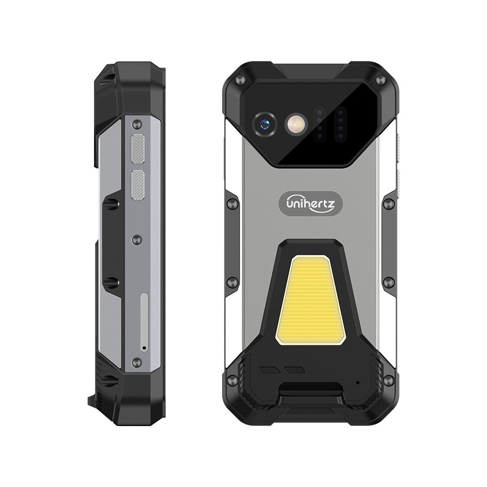 Unihertz Tank Mini Android 13 4,3 tommer Skjerm Robust Smarttelefon IP68-klassifisering Svart