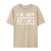 I M Not Superstitious But I Am A Little Stitious Hiphop Streetwear Man Clothes Graphic Tees Men High Quality Mens TShirt