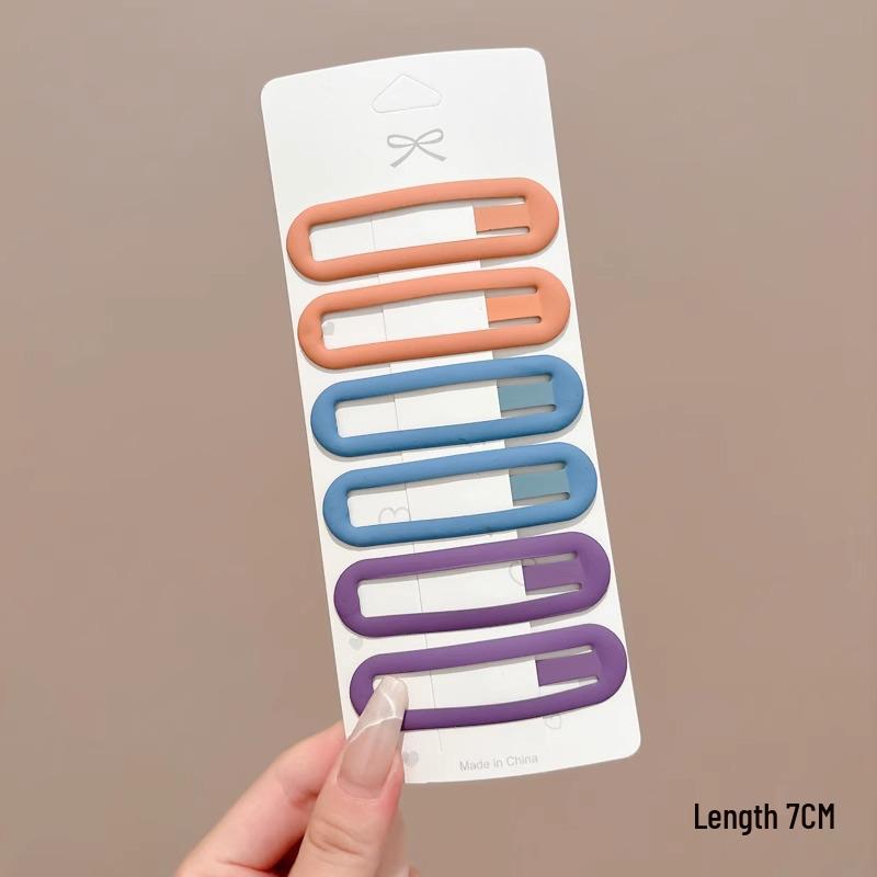 Matte Bobby Pin for Women – High-End Hair Clip for Baby Hair, Forehead, and Side Bangs