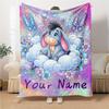 Custom Name "Space Adventure Winnie" blanket for Couch & Bed, Plush Cozy Fuzzy Blanket Super Soft & Warm Blankets for Fall and Winter. 0908427