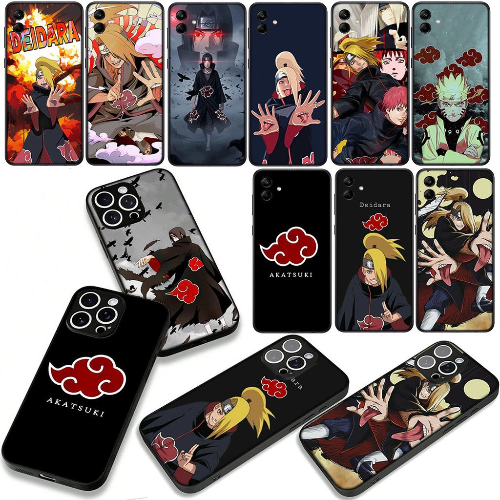 For Motorola Moto Edge 70 60 Fusion 40 NEO 20 Pro G56 G96 G71 G73 G41 G42 G51 G52 Case Deidara Akatsuki Narutos Itachi Uchiha