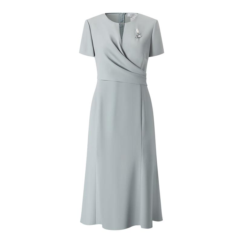 

PORTS Water Green Twisted Waist Midi Dress L (8)