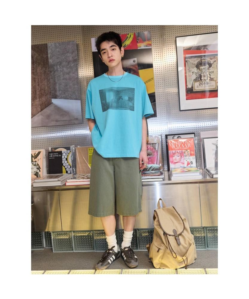 Saendeusaundeu (Unisex) Work Washed Jotz Khaki