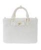 Faux Fur Divided Size 08001036200 Bag, White, F, Handbag,