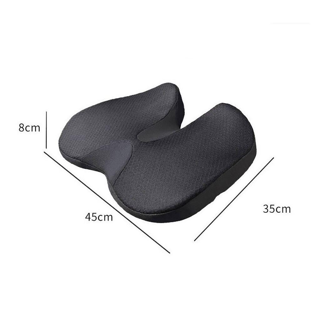 Portable Non Slip Orthopedic Cushion Ventilated Soft Office Chair Pad Comfort Padding Memory Foam Cushion Home