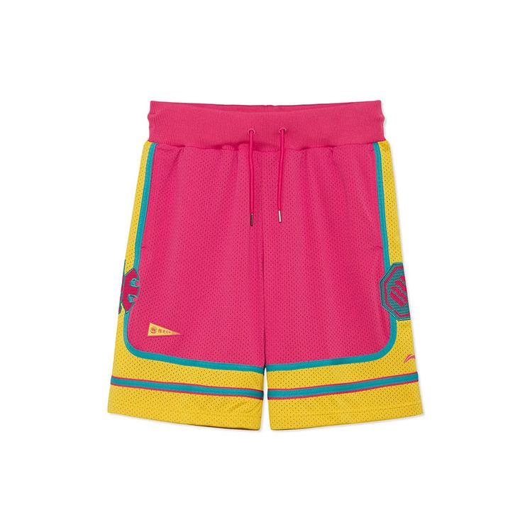 Li Ning Badfive Casual Shorts Men s Pink AAPR437-1 XXXL