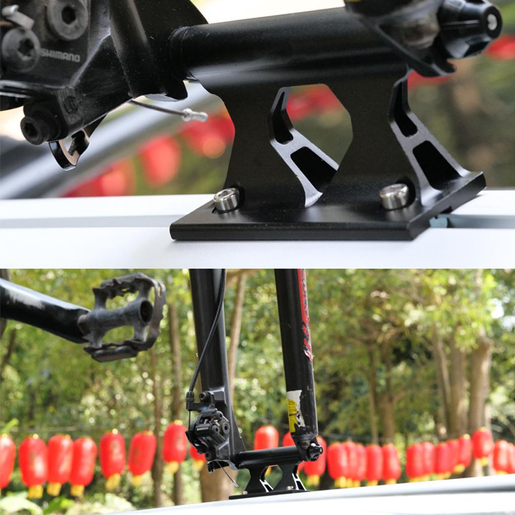Mountain Bicycle Rear Fork Clip Parking Car Luggage Roof Bracket Mount Holder Stand Equipment for Trailers Garage