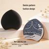 Denim Slippers Marshmallow Cushion Puff: Soft, Skin-Friendly Makeup Sponge Foundation