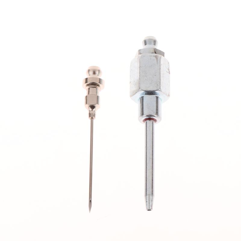 Grease Injector Needle Fitting Holder Joints Bearings Grease Needle Adapter Fit For Metal Parts High Speed Steel Tool