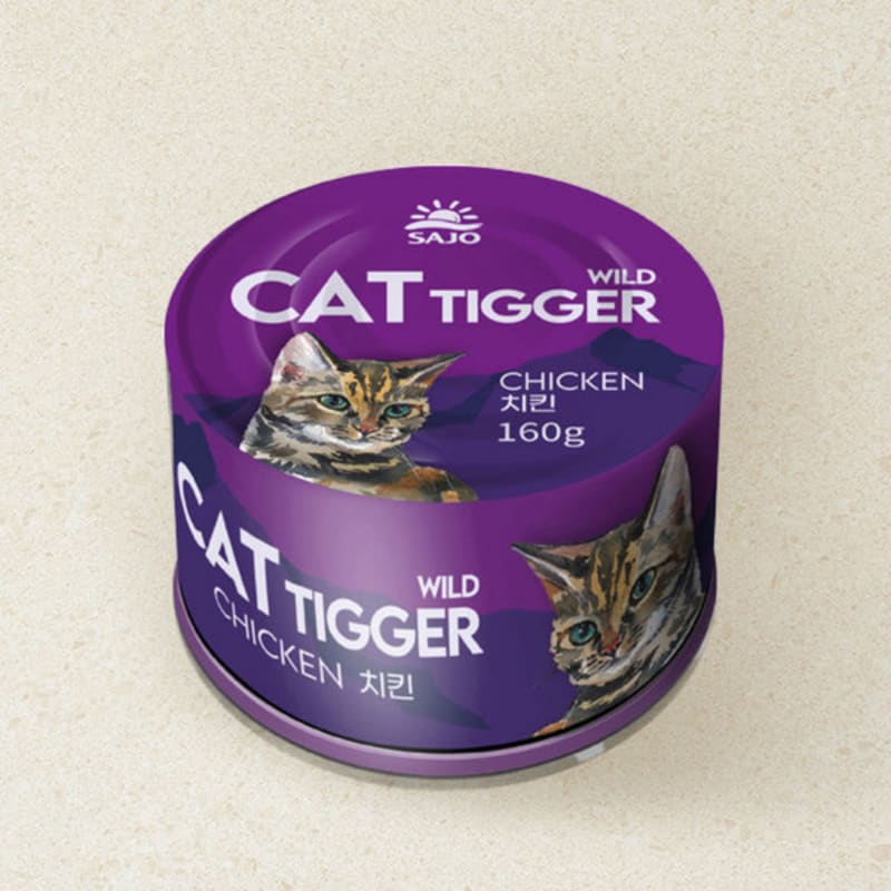 

[Питомец] Sajo Cattiger Wild 160 г Курица