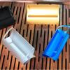 Stylish Aluminum Alloy Desktop Q Shape Business Card Holder for Tradeshows