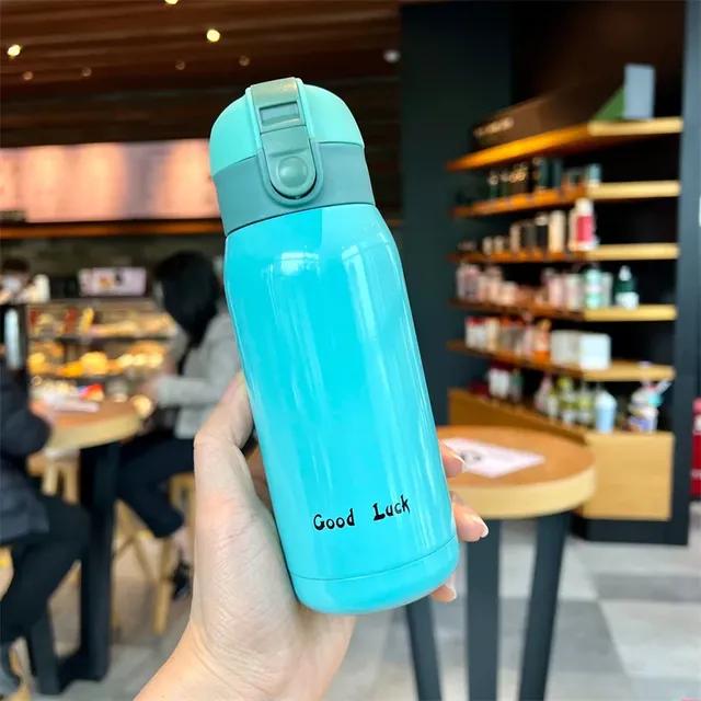 

Thermos Cup Pocket Cup Stainless Steel Thermal Coffee Mug Vacuum Flask Insulated Water Bottle Kids Gift білий