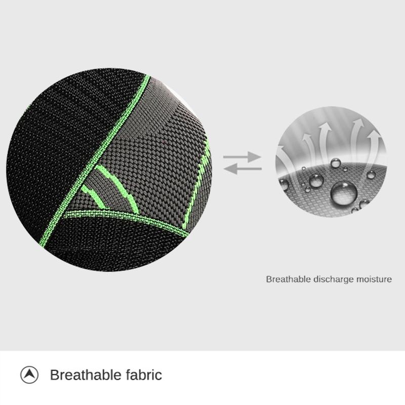 1 Piece Of Sports Men's Compression Knee Brace Elastic Support Pads Knee Pads Fitness Equipment Volleyball Basketball Cycling