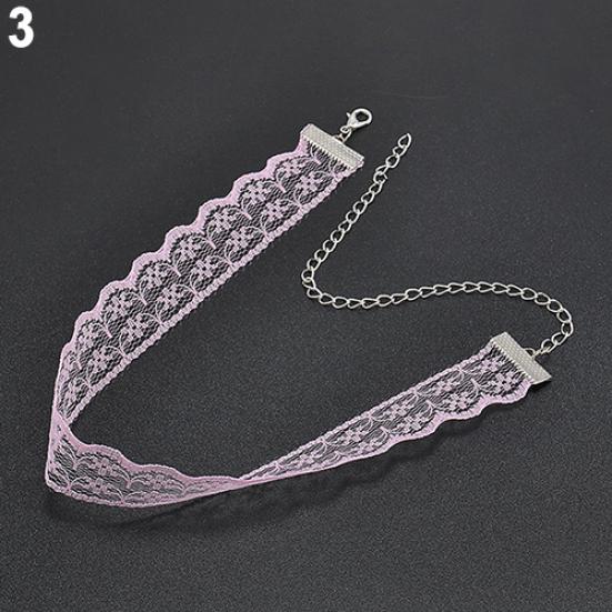 Women Gift Gothic Punk Retro Bohomian Lace Collar Choker Charm Necklace Jewelry