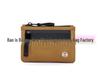 RFID Coin Purse and Anti-theft Card Holder Mini Travel Wallet with Keychain