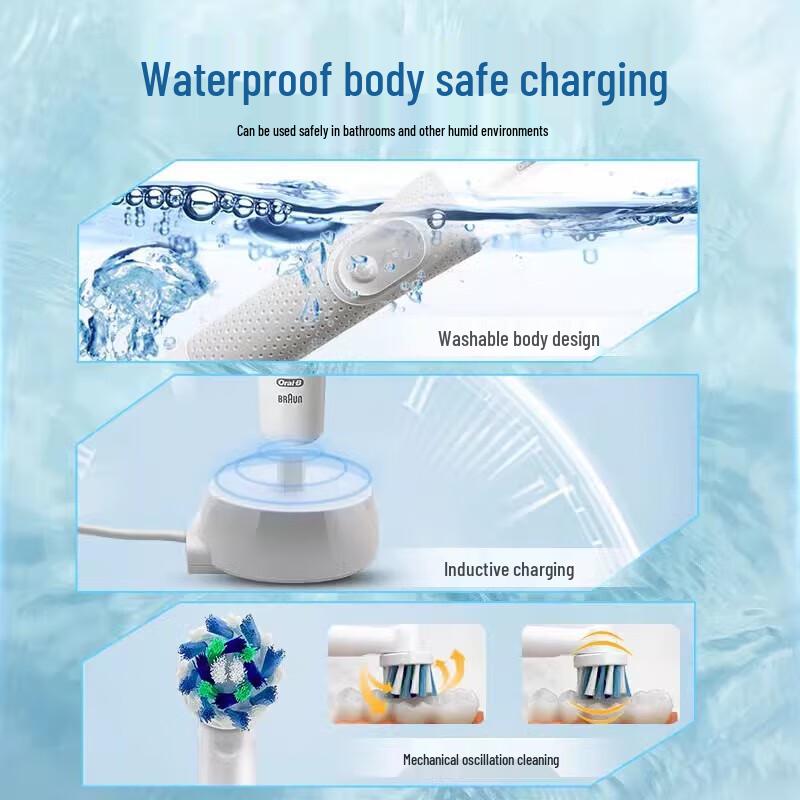 Oral-B D100 Rechargeable Electric Toothbrush CN Plug (adapter Included)