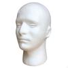 Cabeza de Maniquí Masculina Base Redonda Ligero Estable Soporte de Exhibición Soporte Modelo para
