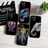 MH8 Animal Elephant Phone Shell Case for iPhone 7 8 11 12 13 14 15 16 17 16E XS Pro Max XR X SE Air