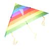Rainbow Triangle Nylon Outdoor Sports Flying Kite Kite Line String Board Toy