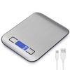1g-10kg Food Scale, 304 Stainless Steel Digital Kitchen Scale Weight In Grams and Ounces for Cooking, Meal Prep,Package,Handmade, Liquids
