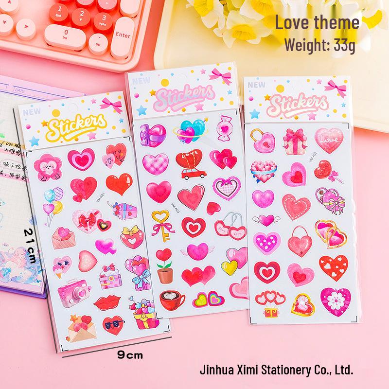 3D Cartoon Laser Bubble Foam Stickers for Kids - Fun Decorative Phone Decals