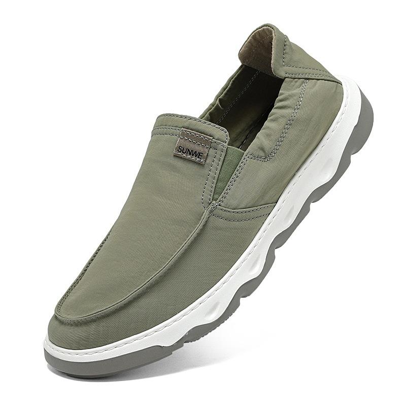 

Дышащие однопедальные туфли большого размера, новые парусиновые туфли с зонтиком на все сезоны, старые пекинские тканевые туфли для вождения W867 44