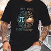 Europæiske størrelser Herre Sommer Kortærmede T-shirts, Moderne og Trendy Trykte Herre Basis T-shirts
