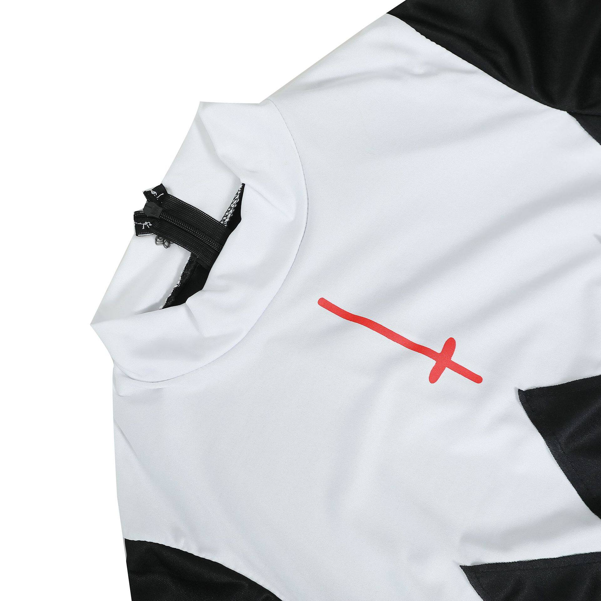 Черная свободная длинная женская юбка монахини — фото 5