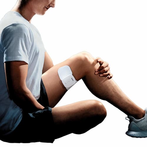 Omron Cordless Low Frequency Therapy Device HV-F601T 2 Units Muscle Fatigue Recovery Microcurrent Bluetooth Compatible White