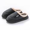 Autumn and winter cotton slippers indoor hospitality warm lightweight piled thick-soled couple hair slippers
