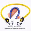 60cmx8mm High Elasticity Luggage Straps Rope Cargo Lashing Bike Equipment Trunk Fixed Rubber Elastic Outdoor Rope Camping