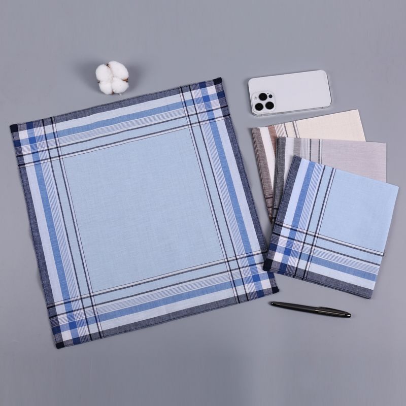 

Handkerchief Men Pure Cotton Small Square Wedding Handkerchief Sweat-Absorbent Sweat-Wiping Old-Fashioned Chinese Ancient Style Men Handkerchief Women [440A-2] 12 Pack