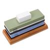 2 Side Grit 400 1000 3000 8000 Knife Sharpening Stone Set Household Knife Sharpener Kit