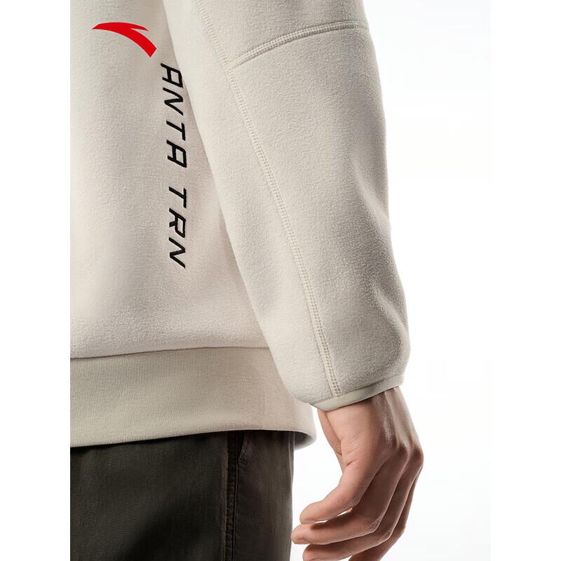ANTA Men's Warm Fleece Lined Crew Neck Sweatshirt