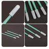 100 Teile/paket Vlies Wattestäbchen Staubfreie Antistatische Mikrotupfer Sticks Fusselreinigungswerkzeuge Für Faserlaser Maschine Fokus Objektiv
