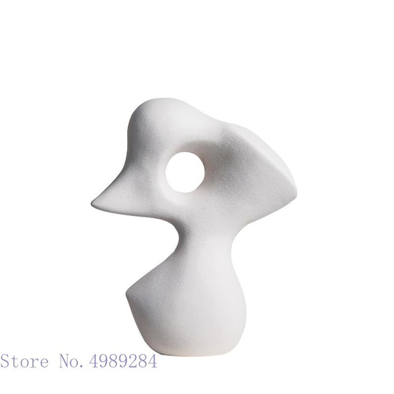 Irregular Rockery Hollow Coral Abstract Ceramic Ornaments Ceramic Vase Flower Arrangement Crafts Ornaments Vases Pots Decor