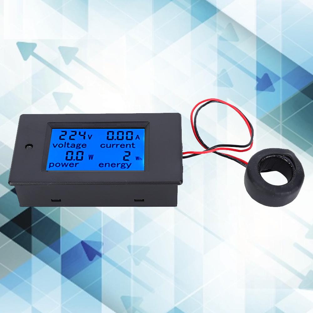 TSPZEM061 Multifunction LCD Digital AC Voltage Current Power Energy Meter Tester