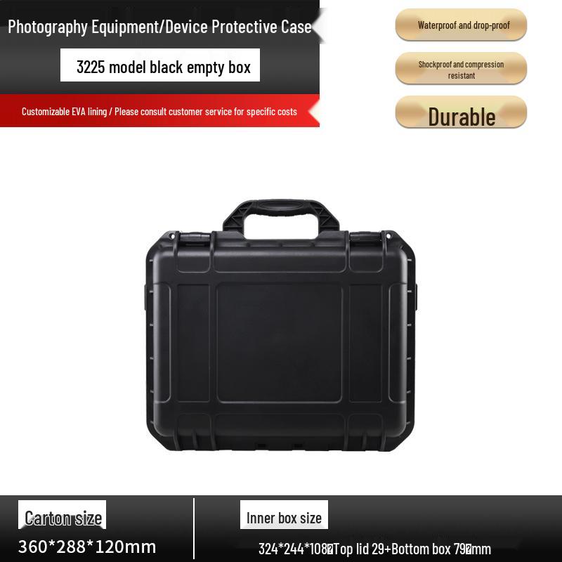 Waterproof Thickened Handheld Tool and Instrument Protection Box, Small Plastic Packaging Box