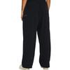 Under Armour Solid Color Elastic Waist Straight Leg Knit Sports Pants Women pants Black 1382740-001